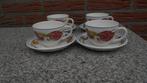 4x kopjes en schotels x servies Wood and Son Alpine Meadow, Antiek en Kunst, Antiek | Servies los, Ophalen of Verzenden