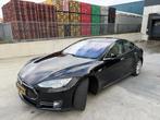 TESLA MODEL S 85 422PK PERFORMANCE FREE SUPERCHARGE, Automaat, Beige, Model S, Zwart