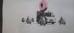 Banksy donut, Ophalen