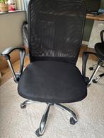 Zwarte Bureaustoel - Ergonomisch, Ophalen, Gebruikt, Zwart, Bureaustoel