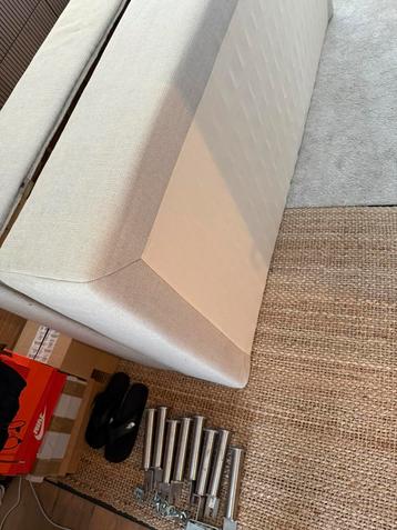 Beige Ikea Evenskjer Boxsprings 180x200 beschikbaar voor biedingen
