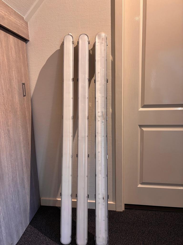 Lichtbakken 5x, Ophalen of Verzenden, Gebruikt, 200 tot 500 watt, Armatuur