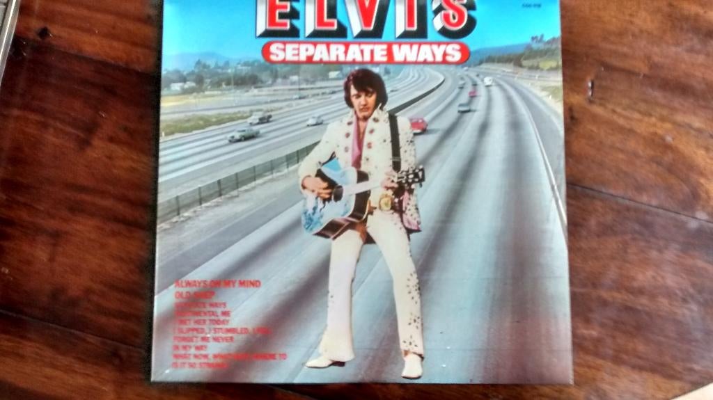 LP - Elvis Presley - Separate ways, Cd's en Dvd's, Vinyl | Rock, Ophalen of Verzenden, Zo goed als nieuw, 12 inch, Rock-'n-Roll