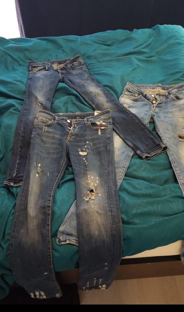 Dsquared2 spijkerbroeken, Ophalen of Verzenden, Zo goed als nieuw, Blauw, W33 - W34 (confectie 48/50)