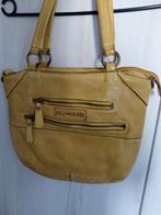 Hillburry leren tas okergeel leer geel Hill Burry NIEUW, Ophalen of Verzenden, Nieuw, Geel, Schoudertasje