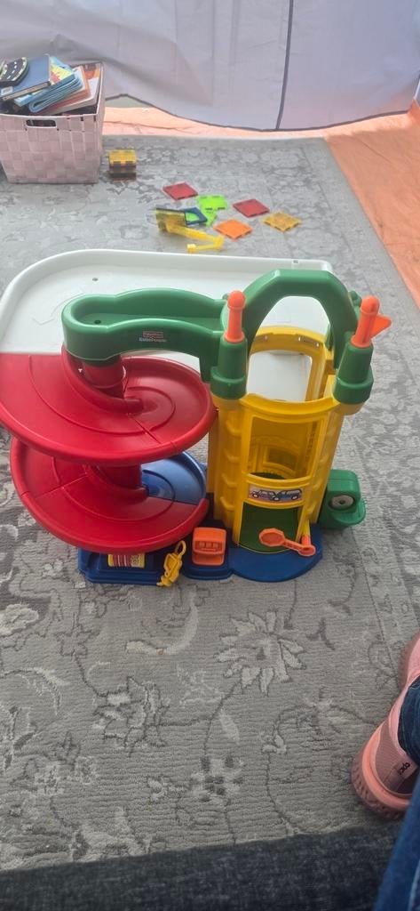 Fisher-Price Little People parkeergarage, Ophalen, Gebruikt, Speelset