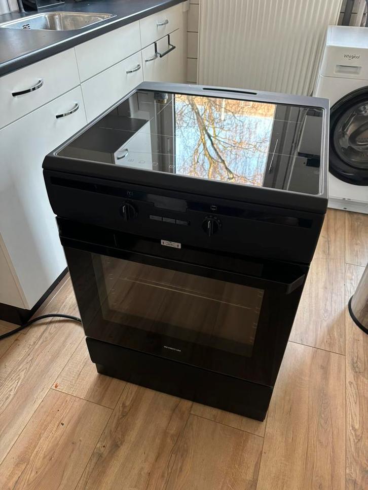 Inventum kookplaat met oven, Witgoed en Apparatuur, Fornuizen, Zo goed als nieuw, Vrijstaand, Inductie, 4 kookzones, 85 tot 90 cm