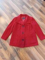 Wijnrode jas van Barbara Lebek, Maat 40, Kleding | Dames, Jassen | Winter, Ophalen of Verzenden, Gedragen, Maat 38/40 (M), Blauw