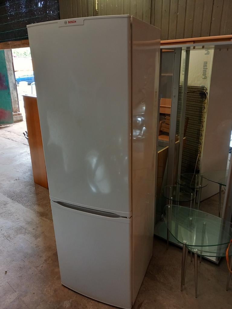 Bosch koelkast vriescombinatie, Ophalen, Gebruikt, 200 liter of meer, Met aparte vriezer