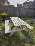 Picknicktafel, Ophalen, Gebruikt, Inklapbaar, Rechthoekig