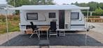 Caravan Dethleffs zeer goed onderhoude veel accesoires, Koelkast, Rondzit, Dethleffs, 5 tot 6 meter