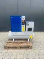 Airpress APS 7.5 schroefcompressor mooie set, Doe-het-zelf en Verbouw, Compressors, Ophalen, Geluidgedempt, Gebruikt, 800 liter/min of meer