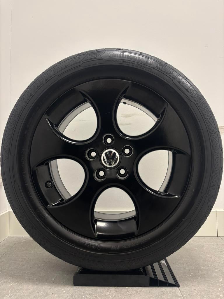 VW Golf GTI velgen 17 inch zwart | nette set, Auto-onderdelen, Banden en Velgen, Ophalen of Verzenden