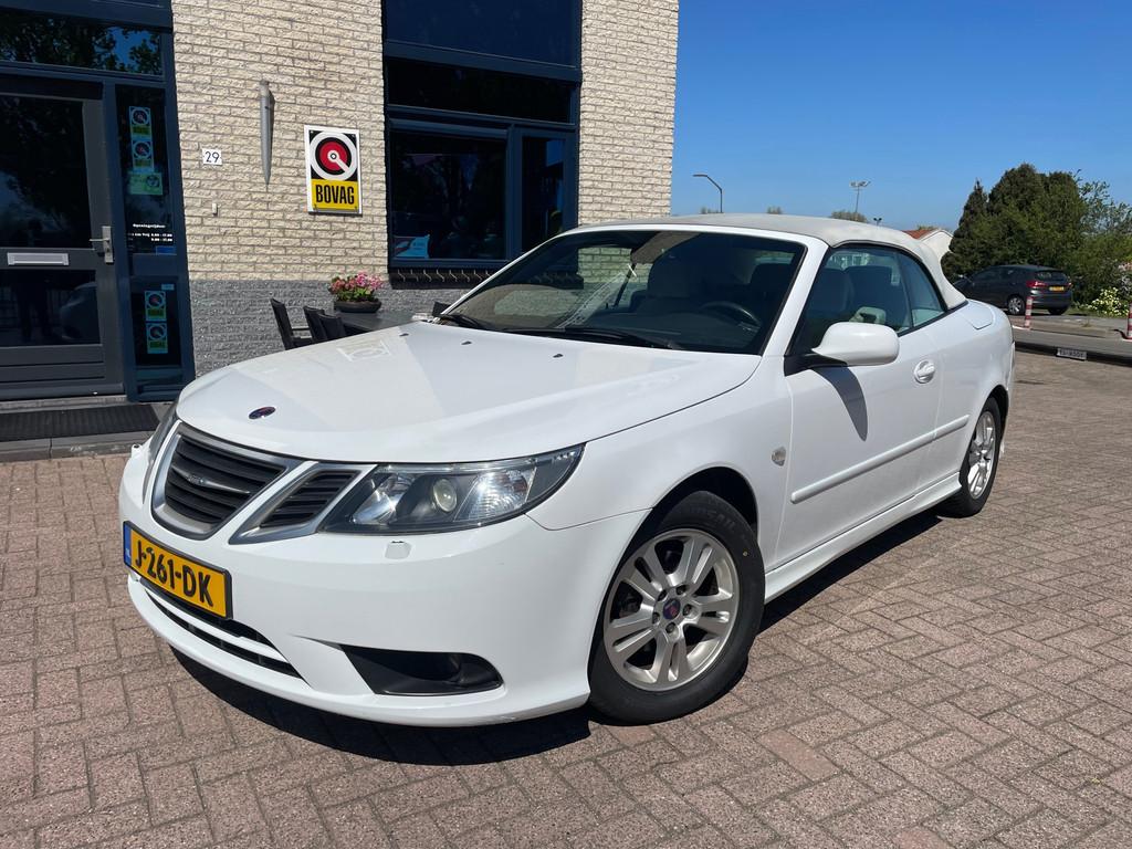 Saab 9-3 Cabrio 1.8t Vector Exklusiv- trekhaak- automaat, Gebruikt, Beige, 4 cilinders, Cabriolet