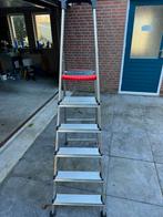 Altrex ladder 6 trede zgan, Ophalen, Zo goed als nieuw, Trap, 2 tot 4 meter