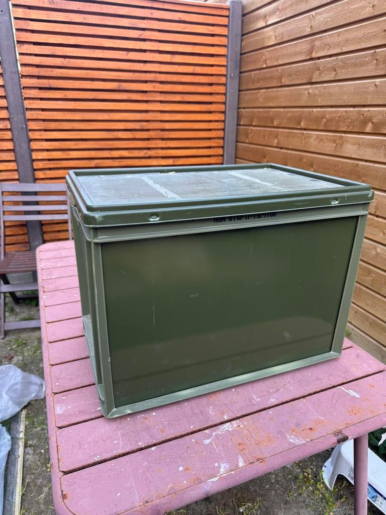 Groene kist met lades - Handige opbergoplossing, Huis en Inrichting, Ophalen, Kunststof, Gebruikt, 50 tot 100 cm