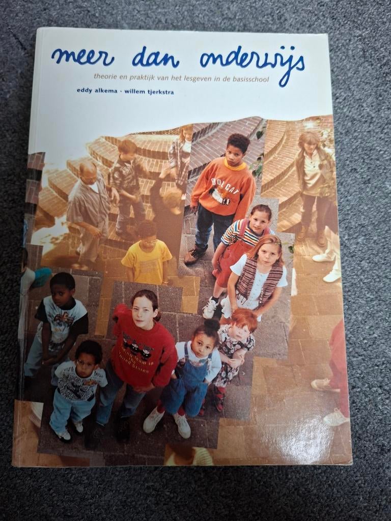 Meer dan onderwijs - PABO boek, Boeken, Ophalen of Verzenden, Gelezen, HBO, Eddy Alkema, Willem Tjerksra