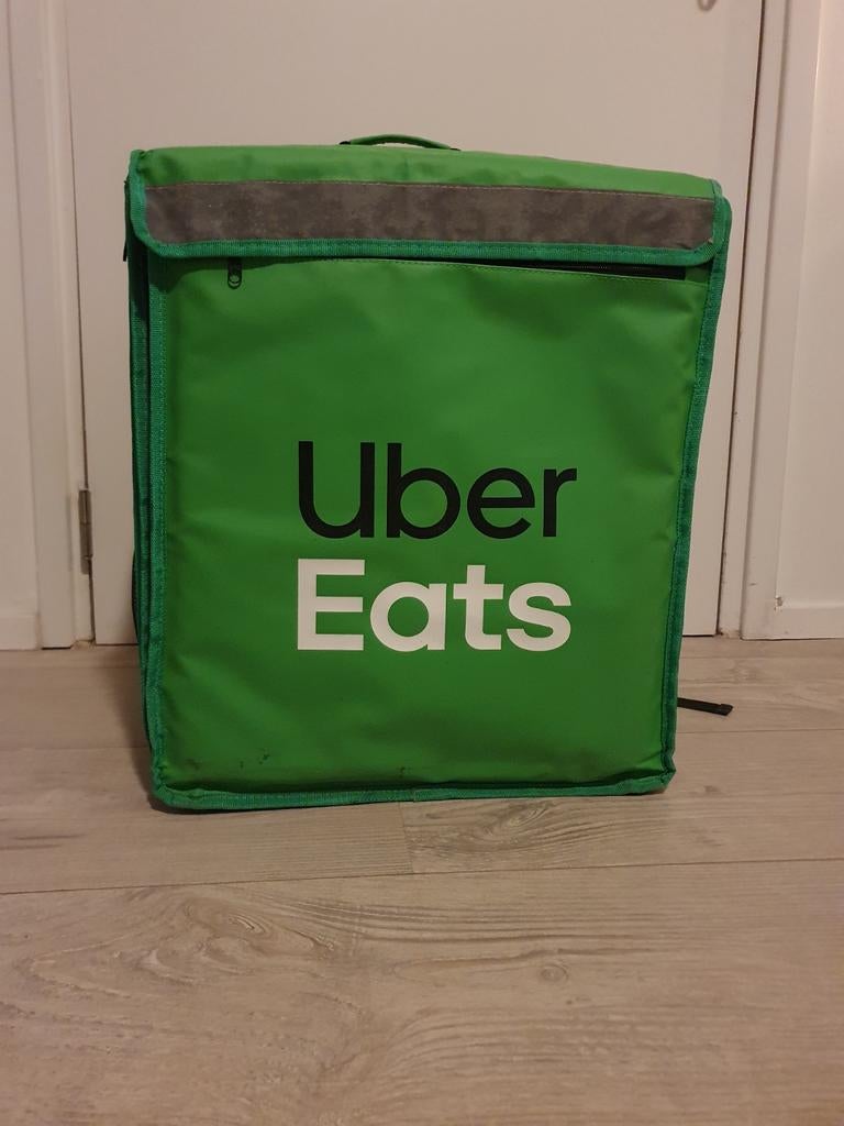 Grote Uber Eats Bezorgtas - Ideaal voor maaltijdbezorging, Sieraden, Tassen en Uiterlijk, Tassen | Rugtassen, Gebruikt, Overige merken