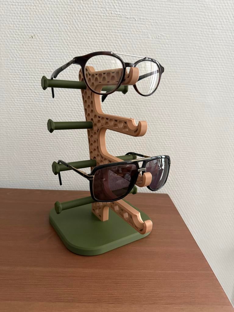 3D Geprinte Brillenstandaard voor 2 of 4 brillen, Ophalen of Verzenden, Nieuw