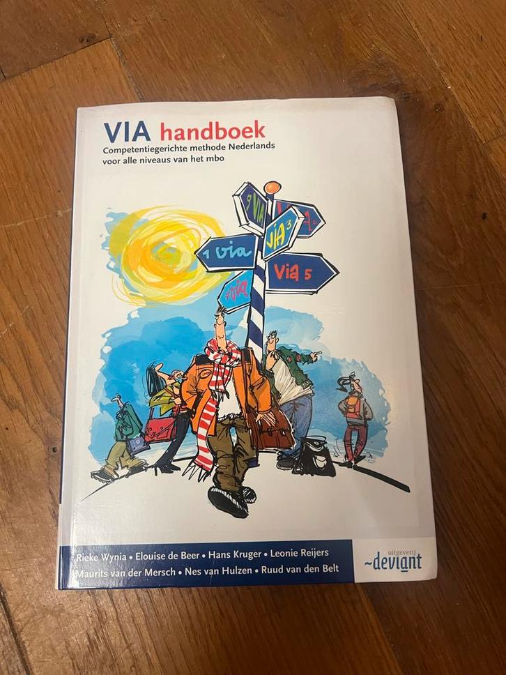 VIA handboek Nederlands mbo, Boeken, Schoolboeken, Gelezen, Nederlands, Overige niveaus, Ophalen