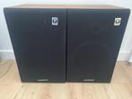 Wharfedale Laser 60 - boekenkast speakers, Gebruikt, Minder dan 60 watt, Front, Rear of Stereo speakers, Ophalen