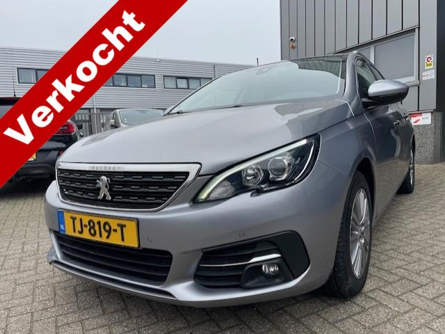 Peugeot 308 SW 1.2 PureTech Blue Lease Premium (bj 2018), Gebruikt, Euro 6, 1199 cc, Parkeersensor