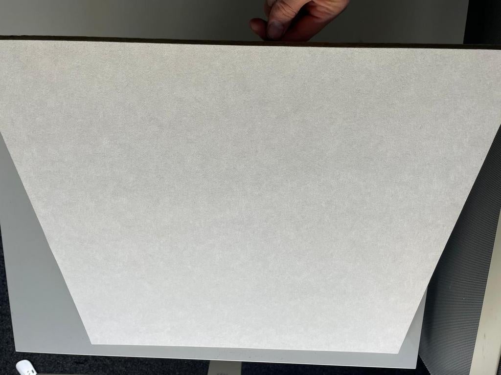 Plafondplaten 60x60  55m2 wit 160 ex., Wit, Zo goed als nieuw, Minder dan 100 cm, 50 tot 100 cm