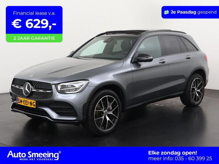 Mercedes-Benz GLC-klasse 300e 4MATIC AMG Night | Panoramadak, Auto's, Mercedes-Benz, Bedrijf, Te koop, GLC, 360° camera, 4x4, ABS
