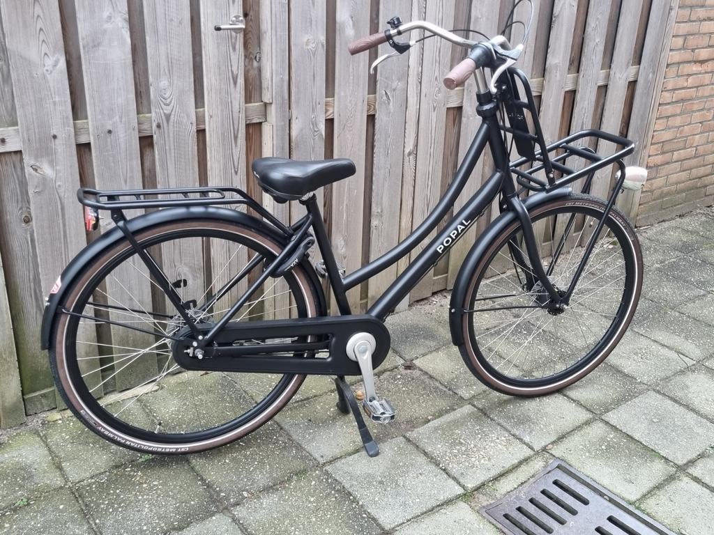 Zeer mooie 28 inch popal transportfiets, Ophalen, Gebruikt, 26 inch of meer, Versnellingen