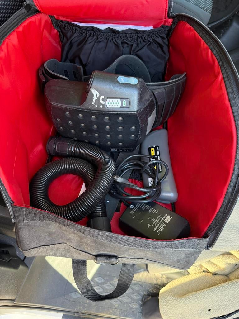 3M Adflo motorunit Speedglas, Doe-het-zelf en Verbouw, Laskappen, Ophalen of Verzenden, Zo goed als nieuw