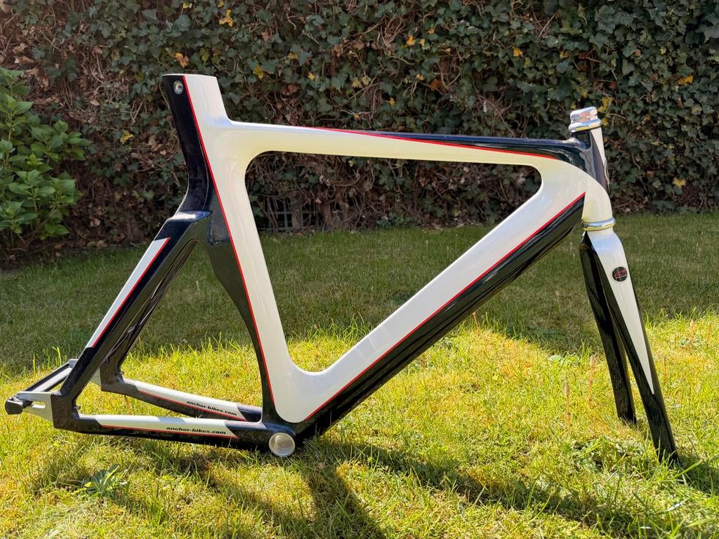 Bridgestone Anchor PHM9 baanframe nieuw M baanfiets fixie, Fietsen en Brommers, Ophalen, Nieuw, Frame, Carbon