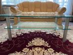 Grote salontafel - 120x180 cm, Huis en Inrichting, Tafels | Salontafels, Ophalen, Gebruikt, 100 tot 150 cm, Glas