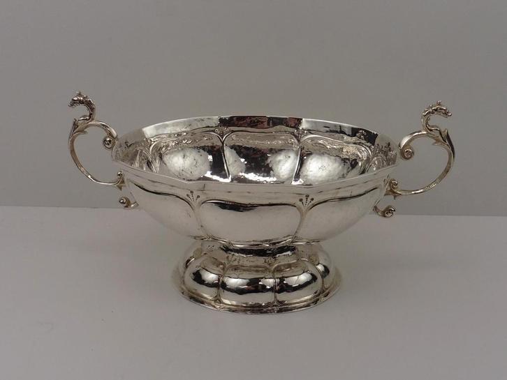 Zilveren brandewijnkom                                   Z43, Antiek en Kunst, Antiek | Goud en Zilver, Zilver, Ophalen of Verzenden