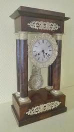 antiek mahonie kolom klok, Ophalen