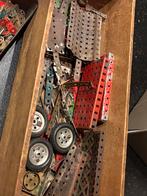 Doos met mecano onderdelen, Ophalen of Verzenden