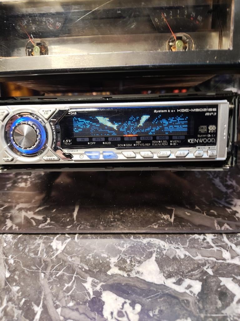 Kenwood*Mask* KDC-M9021SE *MP3* DSP*DAB*EQ*Youngtimer*, Ophalen of Verzenden, Gebruikt