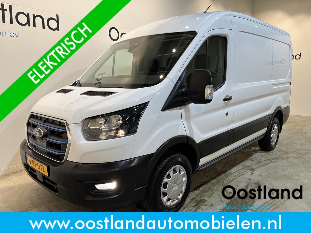 Ford E-Transit 390 (3500 kg) L2H2 Trend 68 kWh / 100% Elektr, Automaat, Gebruikt, Zwart, Met garantie (alle)