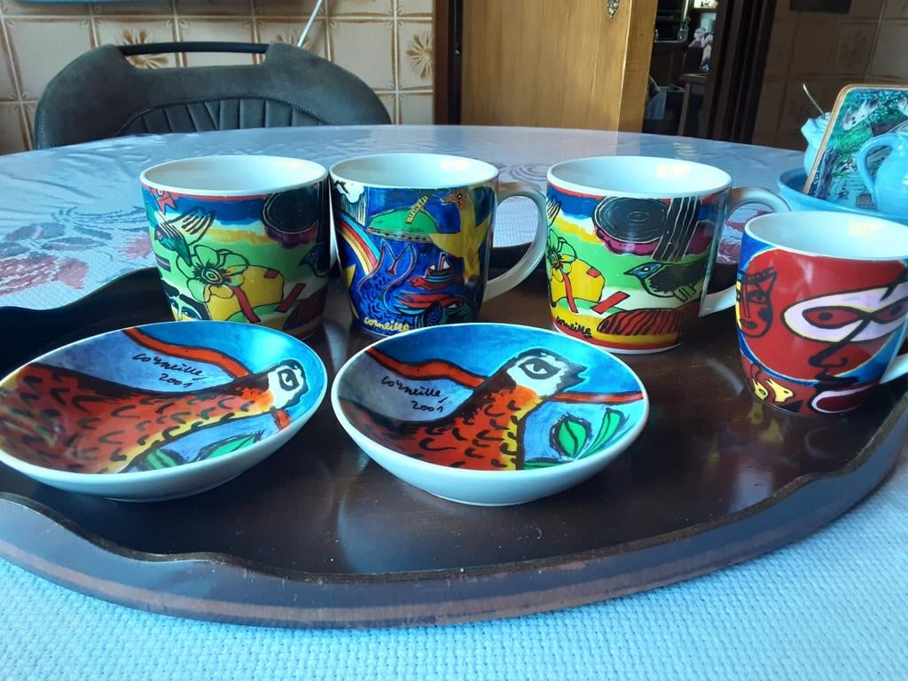 Corneille servies mokken, Ophalen of Verzenden