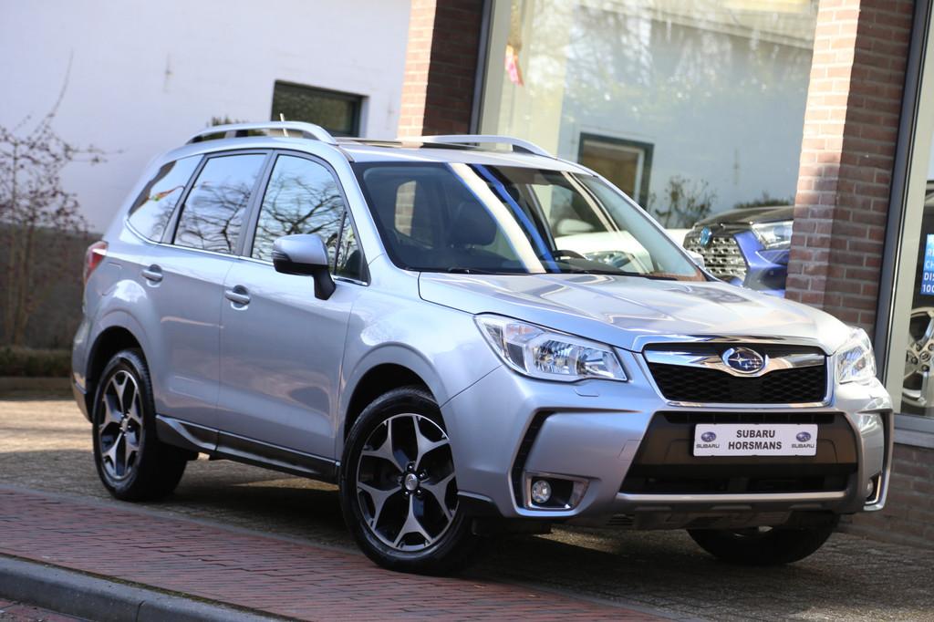 Subaru Forester 2.0 XT Sport Premium Schuifdak Leer Harman K, Auto's, Subaru, Automaat, Gebruikt, 4 cilinders, Leder