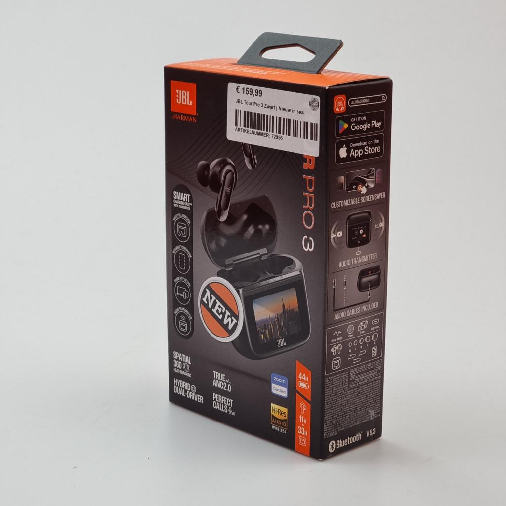 JBL Tour Pro 3 Zwart | Nieuw in seal, JBL, Nieuw, Support@jbl.com, 400 Atlantic Street
Stamford, CT 06901
USA