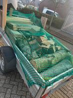 Haardhout ongeveer een kuub stookhout kachel, Tuin en Terras, Haardhout, Minder dan 3 m³, Ophalen of Verzenden