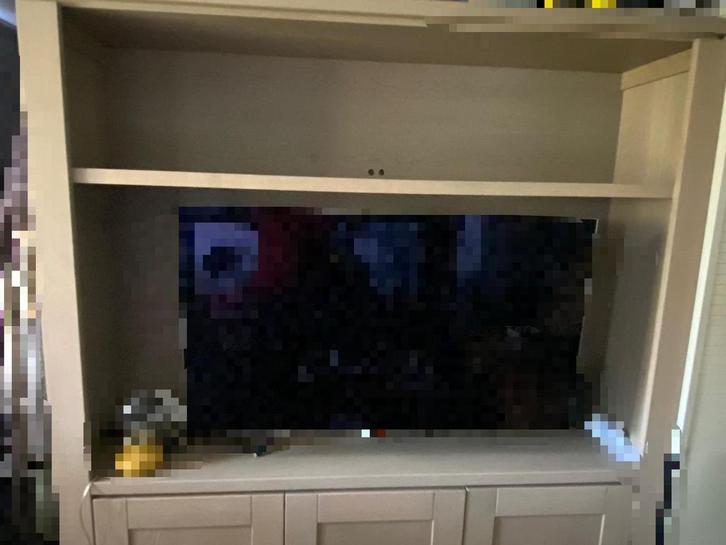 Tv-kast/dressoir, eiken, Huis en Inrichting, Kasten | Televisiemeubels, Zo goed als nieuw, 200 cm of meer, 150 tot 200 cm, 50 tot 75 cm