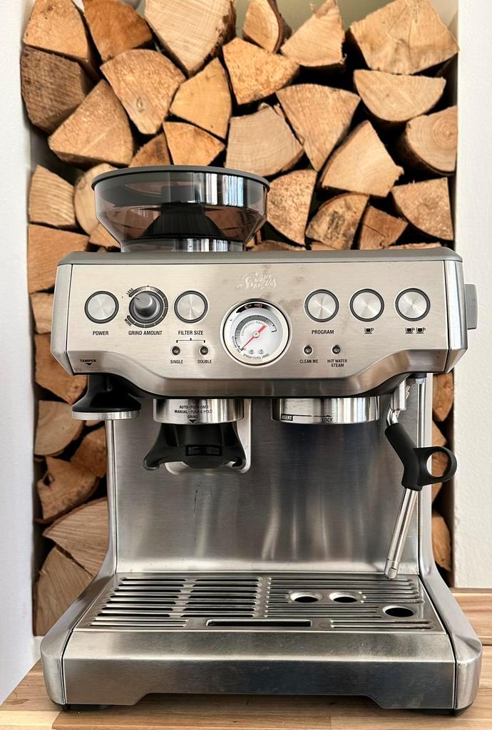 Solis/Sage Grind Infuse Pro 115A RVS, Witgoed en Apparatuur, Koffiezetapparaten, Zo goed als nieuw, Espresso apparaat, Ophalen