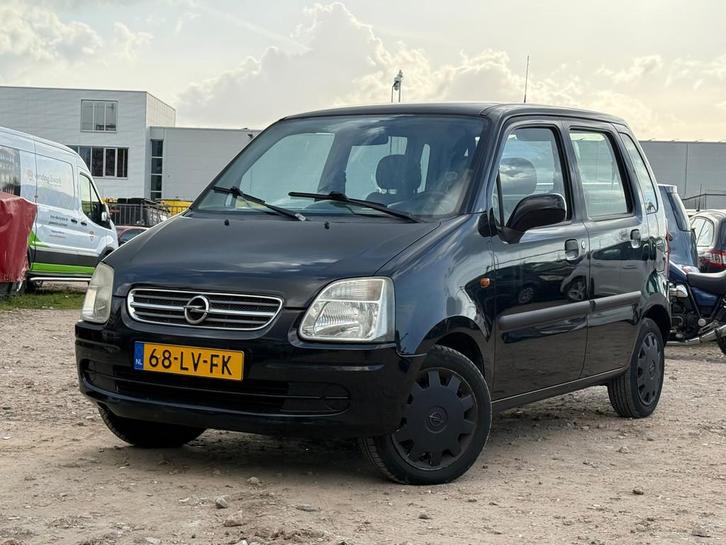 Opel Agila 1.2-16V Comfort/ HOGE INSTAP/ AIRCO, Auto's, Opel, Bedrijf, Te koop, Agila, Airbags, Elektrische buitenspiegels, Startonderbreker