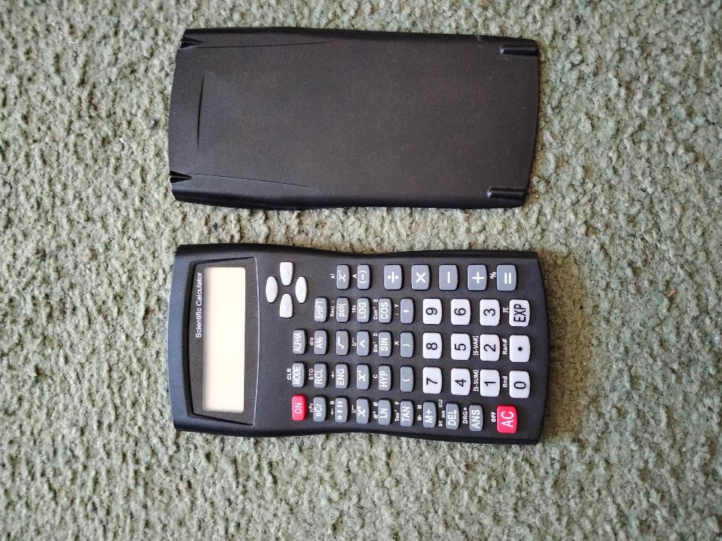 rekenmachines, Ophalen, Zo goed als nieuw