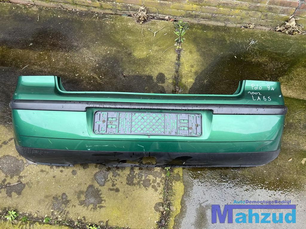 VW POLO 9N 9N2 9N3 groen LA6S Achterbumper 2003-2009, Auto-onderdelen, Gebruikt, Volkswagen, Volkswagen AG, Achter