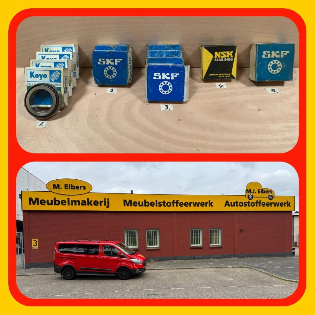 102. Kogellagers en Kegellagers 13 stuks NIEUW, Ophalen of Verzenden, Nieuw