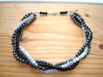 SALE: Ketting met 4 rijen edelsteenkralen, Info.adorabeads@gmail.com, Want 18 Hoogvliet, Adorabeads, Zwart