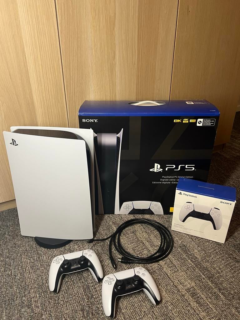 PlayStation 5 Digital Edition - Zo goed als nieuw, Ophalen of Verzenden, Zo goed als nieuw, Playstation 5 Digital