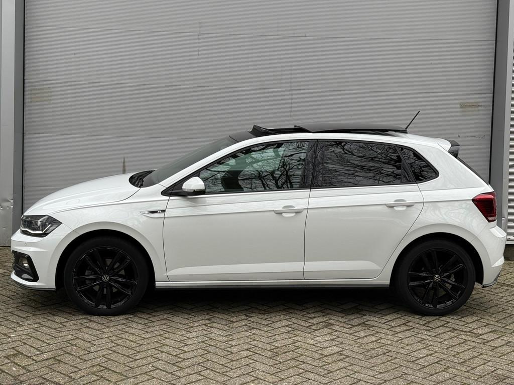 Volkswagen Polo 1.0 TSI Highline R l Pano l Xenon l Camera l, Auto's, Gebruikt, Leder en Stof, Origineel Nederlands, Bedrijf